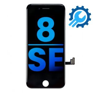 Reparation LCD Iphone 8 Noir - Black AM+