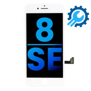 Reparation LCD Iphone 8 Blanc - White