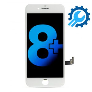 Reparation LCD Iphone 8 Plus Blanc - White
