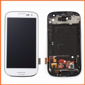 Lcd digitizer assembly for Samsung Galaxy S3 i9300 i747 T999 blanc