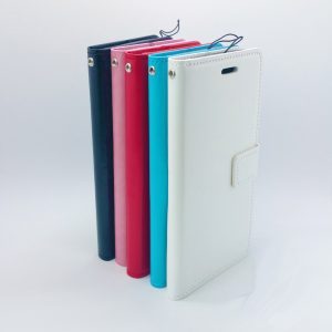 Book Style Wallet Case with Strap