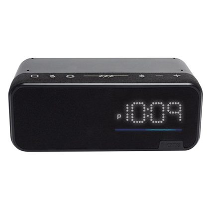 Haut-parleur sans fil Bluetooth IAV14BC d’iHome avec Alexa d’Amazon – Noir
