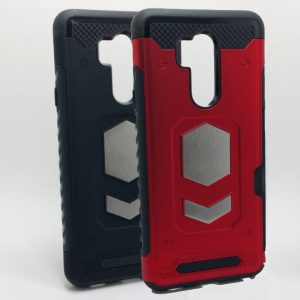 LG G7 - Magnet Enabled Badge with Credit Card Holder Case