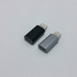 Micro USB Female to Lightning Male OTG Adapter