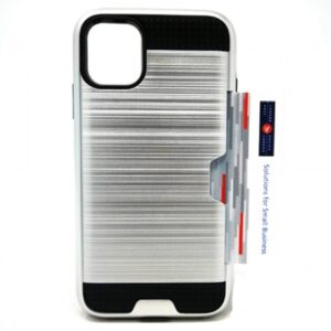 Apple iPhone 11 Pro Max- Slim Sleek Case with Credit Card Holder Case *k