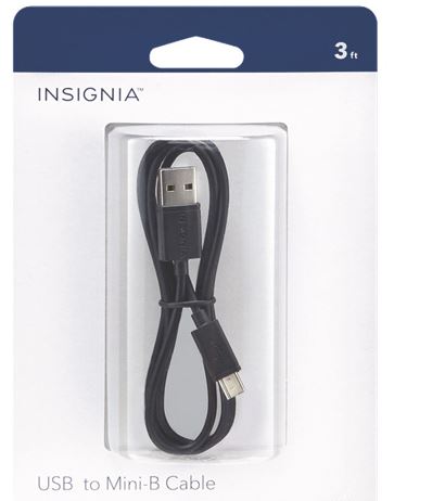 Câble USB-A vers mini USB de 3 pi (NS-PU035AM-C)