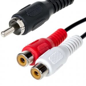 6ft RCA fiche genre phono RCA a 2 prises de meme