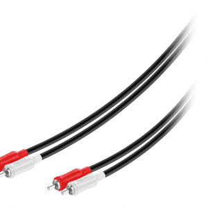 Stereo audio RCA cable 6FT