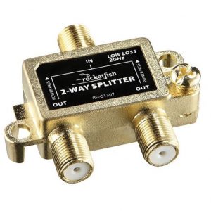 Répartiteur coaxial à 2 voies de Rocketfish (RF-G1307-C)