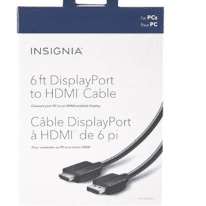 Cable displayport a HDMI insignia