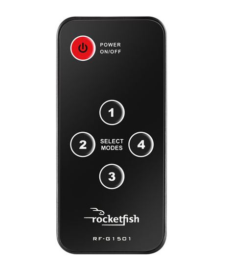 Commutateur HDMI 4K à 4 ports de Rocketfish (RF-G1501-C) - Noir – Image 2