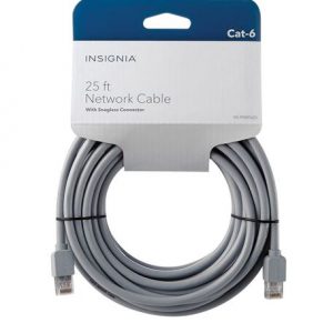 Câble Ethernet Cat6 de 7,6 m (25 pi) d'Insignia (NS-PNW5625-C)