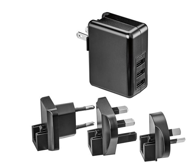 Insignia 3-Port USB Travel Wall Charger – Image 2