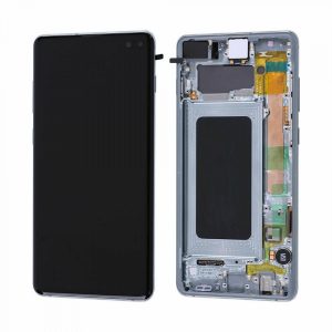 LCD digitizer with frame for Samsung S10 Plus G9750 G975 G975A G975WA