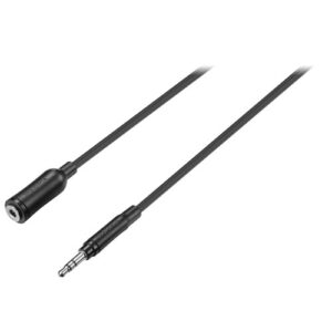Rallonge audio de 6 pi (1,8 m) mâle/femelle 3,5 mm d'Insignia