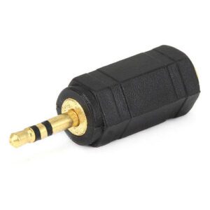 2.5mm fiche a 3.5mm prise stereo (plaque or)