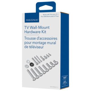 Ensemble de matériel pour support mural de téléviseur d'Insignia