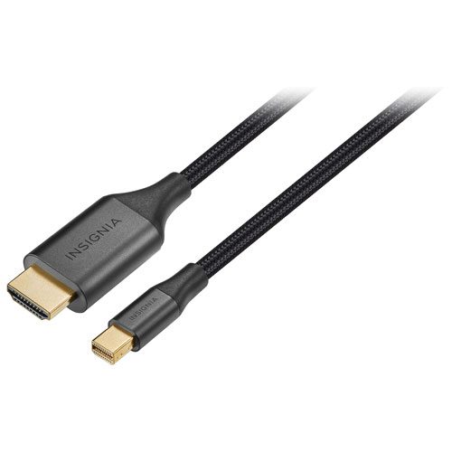 âble mini DisplayPort à HDMI UHD 4K de 1,83 m (6 pi) d'Insignia