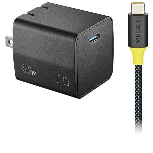 Chargeur mural USB-C de 45 W d'Insignia