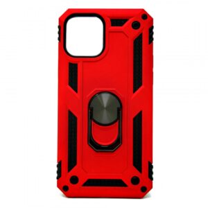 Apple iPhone 12 Pro Max - Transformer Magnet Enabled Case with Ring Kickstand *k