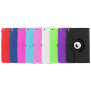 Apple iPad Mini 1 / 2 / 3 - 360 Leather Case Bleu clair