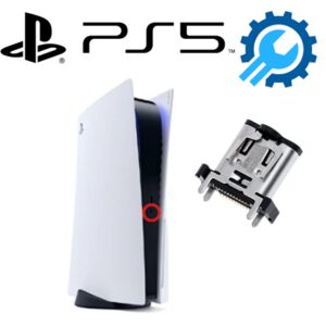 Réparation Type-C USB Port for PlayStation 5 Console