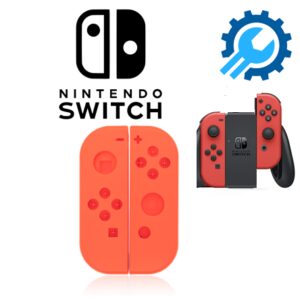 Réparation Housing Shell Compatible For Nintendo Switch Joy Con Controller - Red