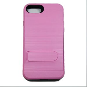 Credit Card Holder with Kickstand Case for Apple iPhone 6 / 6S -Pink *k