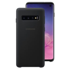Black Silicone Cover pour Samsung S10