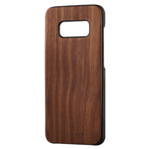 Platinum- Case for Samsung Galaxy S8 - Walnut wood